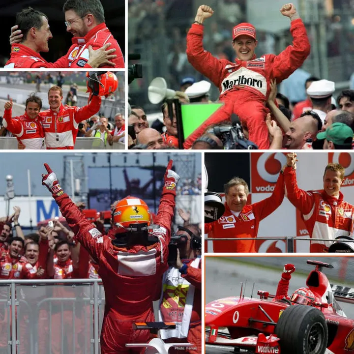 collage schumacher binotto wants winning mentality