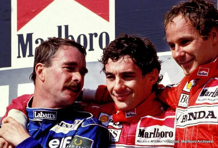 F1 Senna-BRA-Sieger-und-Berger-AUT-mit-McLaren-MP4-6