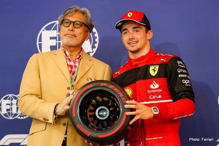 charles Leclerc pole singapore gp qualifying