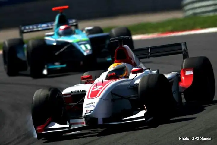 lewis hamilton gp2 series