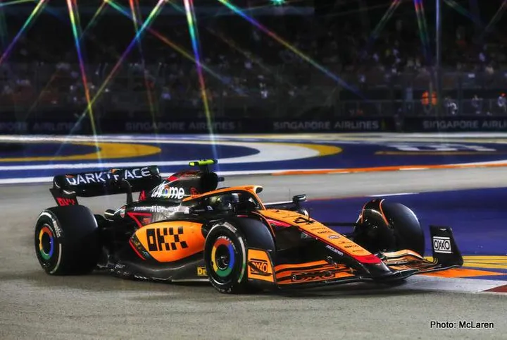 Norris: Pace not looking like it's there