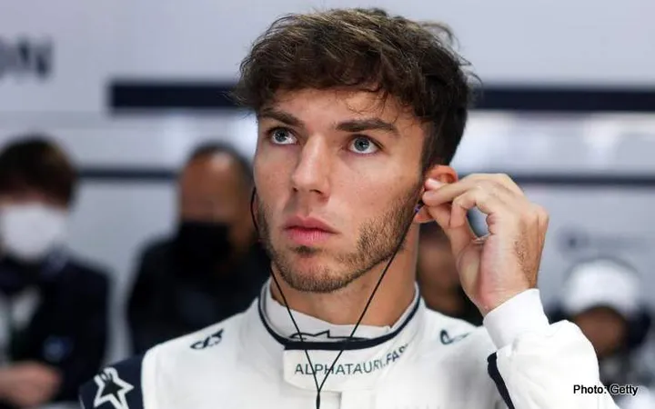 pierre gasly getty f1 penalty licence license