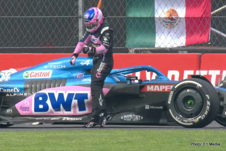 Alonso: Once again Car 14 stops