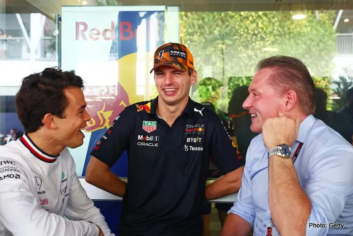 De Vries: Max and I travelled around in a van with our dads