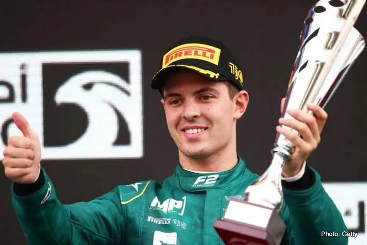 drugovich f2 abu dhabi 2022