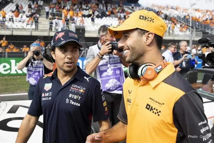 ricciardo perez zandvoort 2022