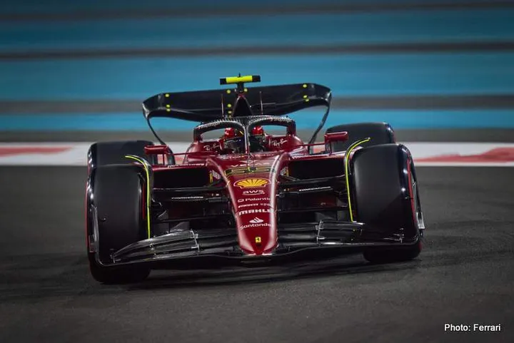 sainz abu dhabi 2 2022