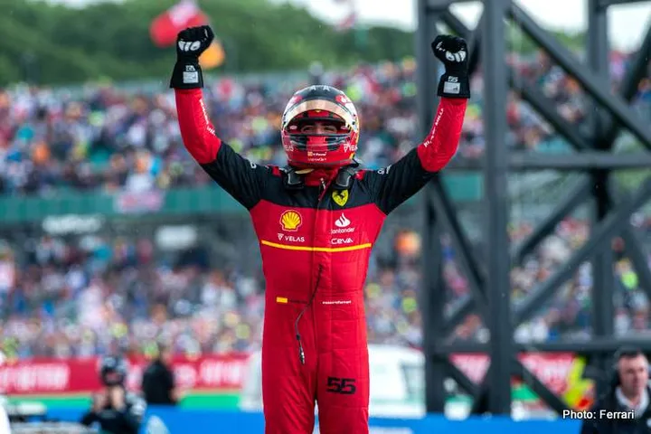 sainz silverstone 4 2022