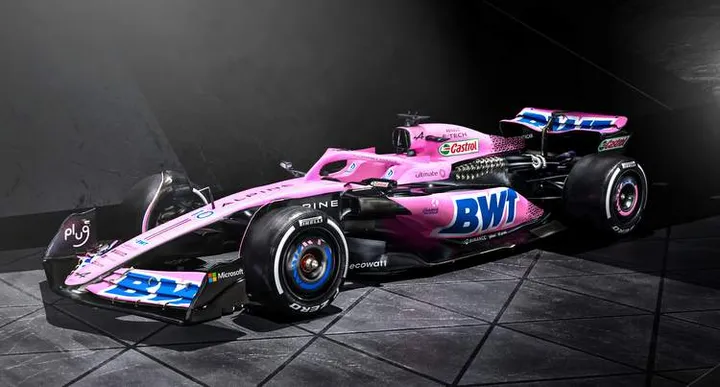 renault A523 F1 launch 2023 F1 car