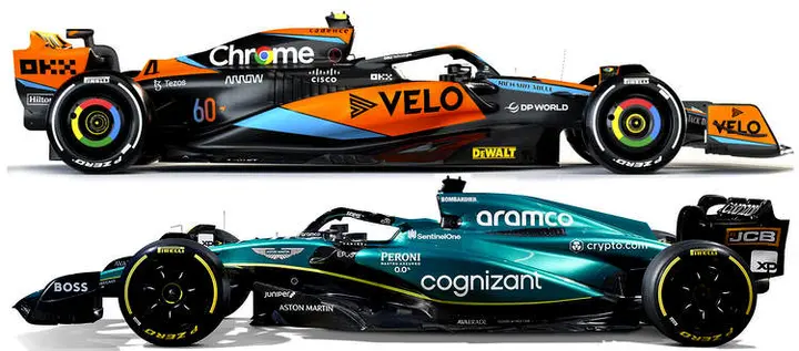 F1 2023 the cars