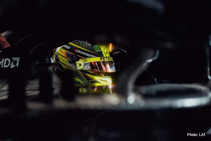 hamilton bahrain testing 4 2023