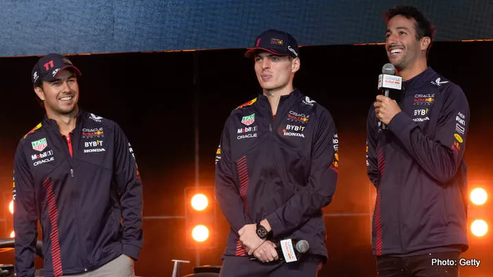 red bull perez verstappen ricciardo f1 2023
