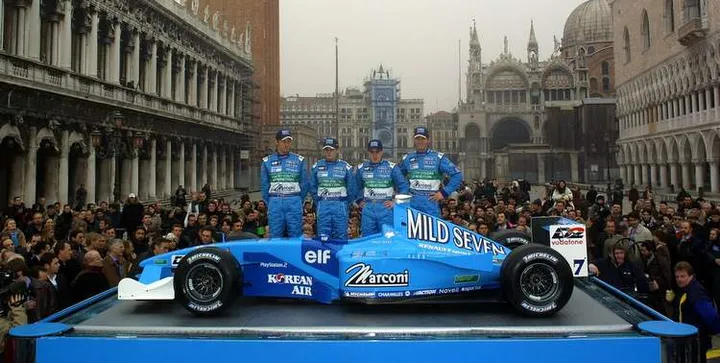 renault f1 launch venice