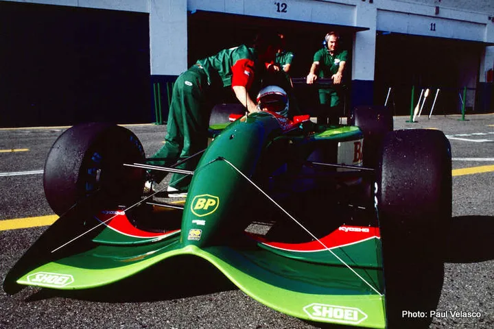 Jordan Testing Estoril f1