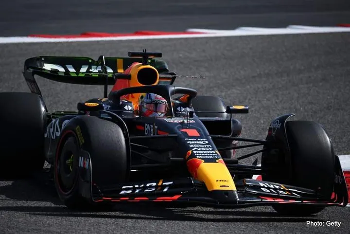 verstappen bahrain test 2023