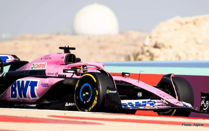 Esteban Ocon (FRA) Alpine F1 Team A523. Formula One World Championship, Rd 1, Bahrain Grand Prix, Friday 3rd March 2023. Sakhir, Bahrain.