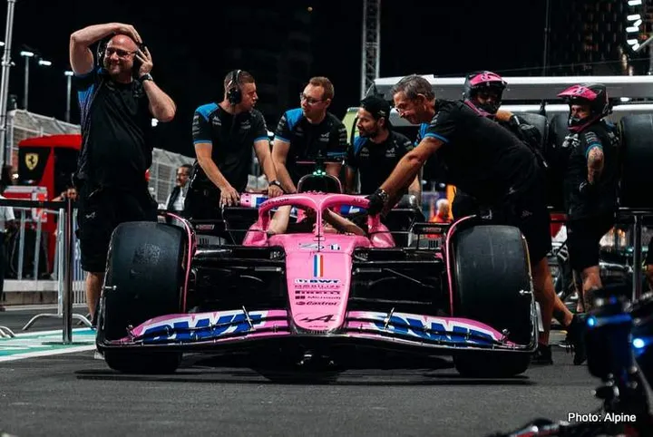 alpine team f1 jeddah