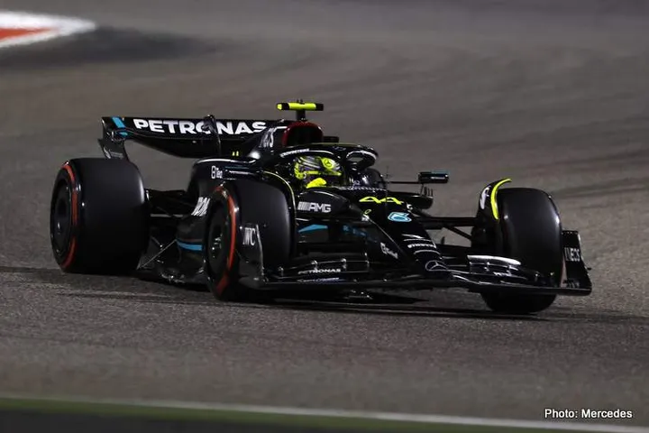 Hamilton: Unfortunately car is not there at the moment
