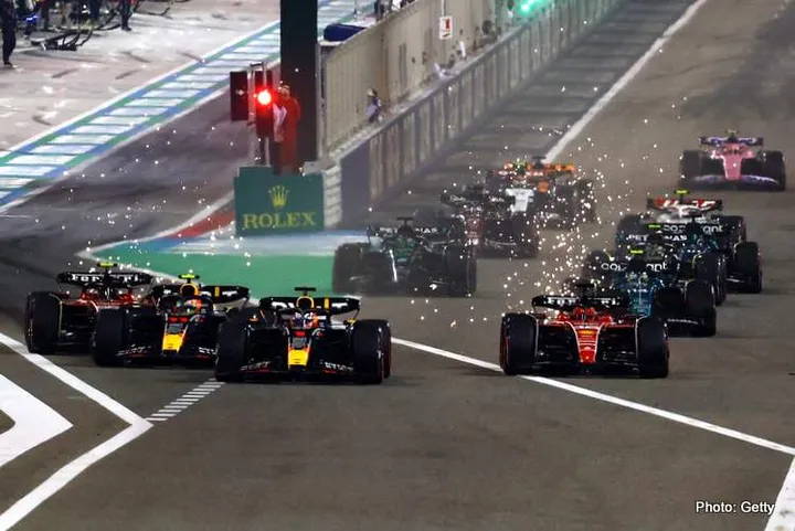 start 2023 Bahrain Grand Prix F1