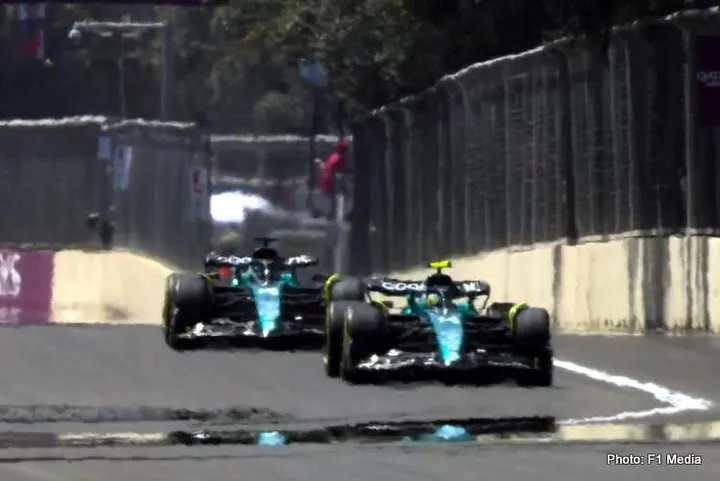 alonso stroll baku 2023