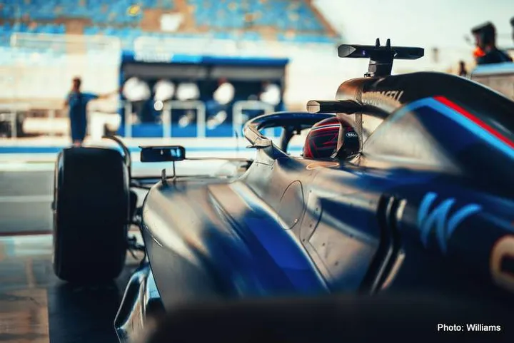 albon bahrain test 2023