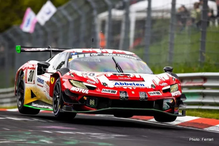 ferrari 296 gt3 nurburgring 2023