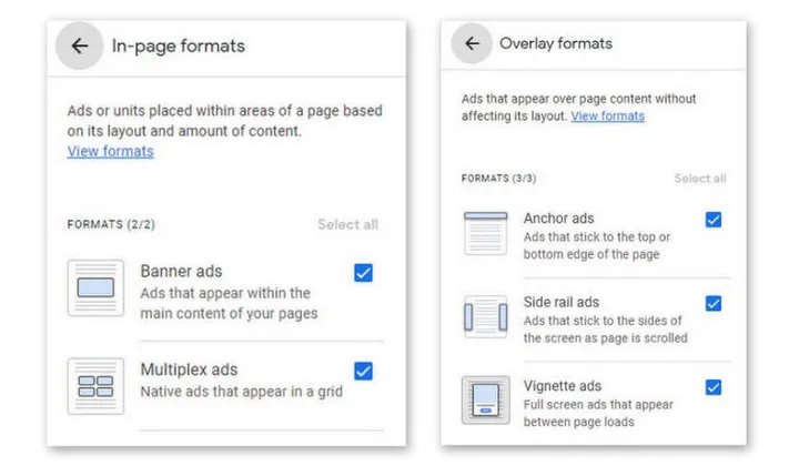 google adsense options grandprix247