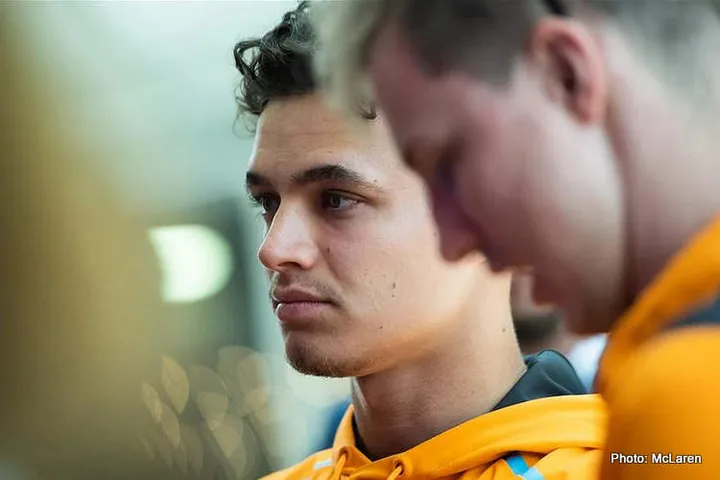 lando norris mclaren miami stronger