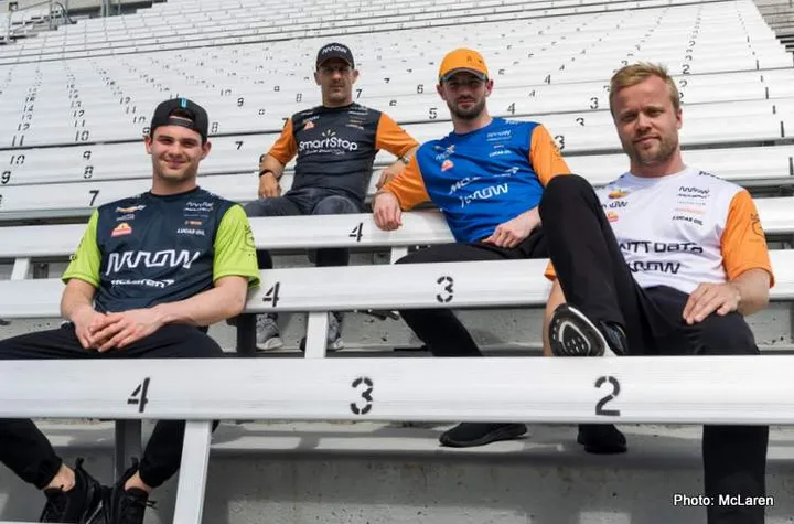 american drivers mclaren indycar team indy 500
