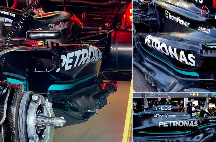 mercedes w14B