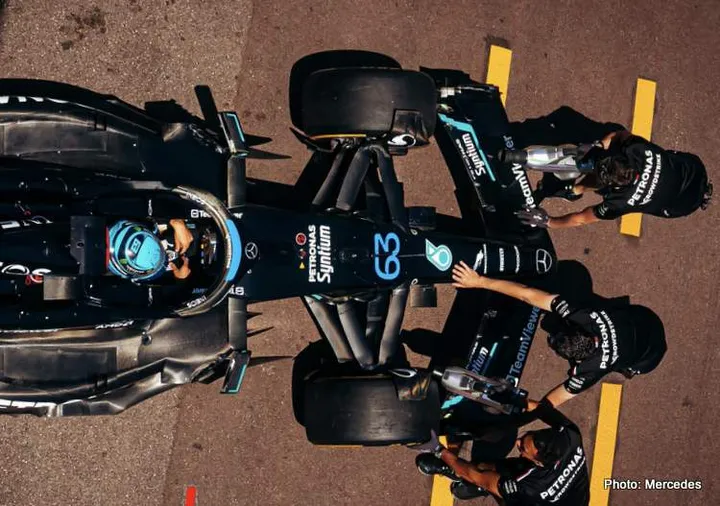 russell monaco Mercedes 