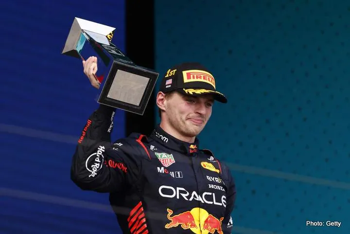 Verstappen: I'll take the trophy, booing fans can have a nice evening