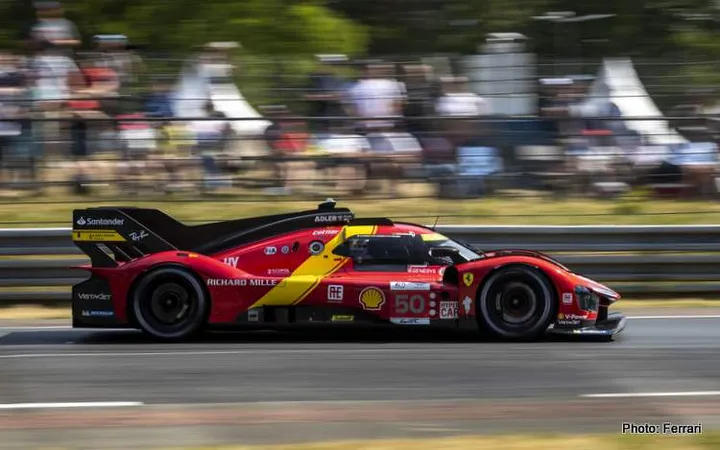 2300304-Fuoco: Special pole for Ferrari return to Le Mans hypercar-24h-le-mans-thursday