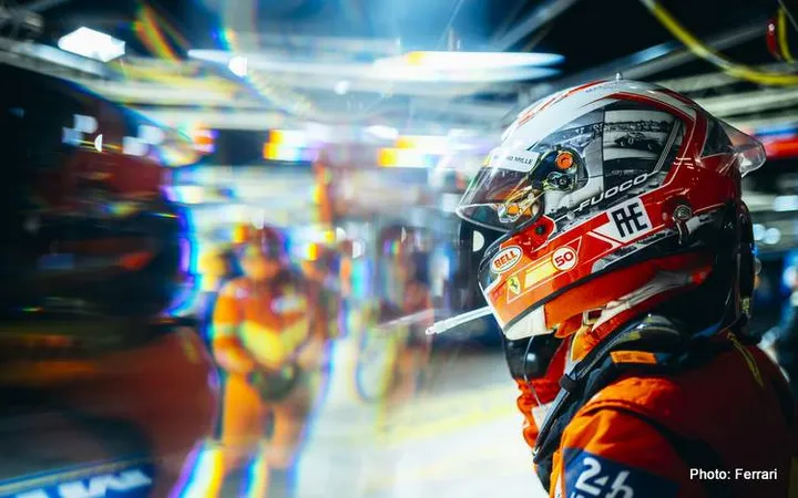 Fuoco: Special pole for Ferrari return to Le Mans 230875-cgt-24h-le-mans-hyperpole-late