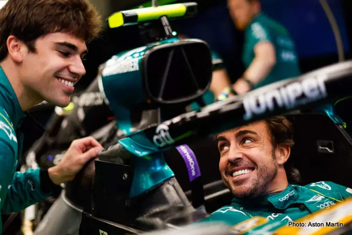 alonso lance stroll aston martin f1