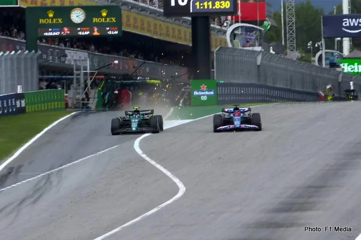 alonso ocon barcelona 2023