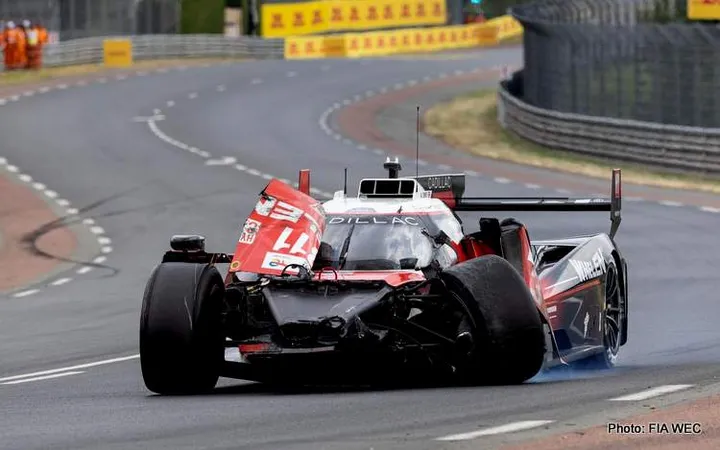 cadillac crash le mans crash jack aitken cadillac 2021