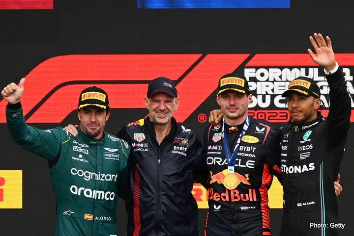 canada podium celebratios 2023