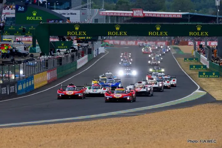 le mans 2023 start