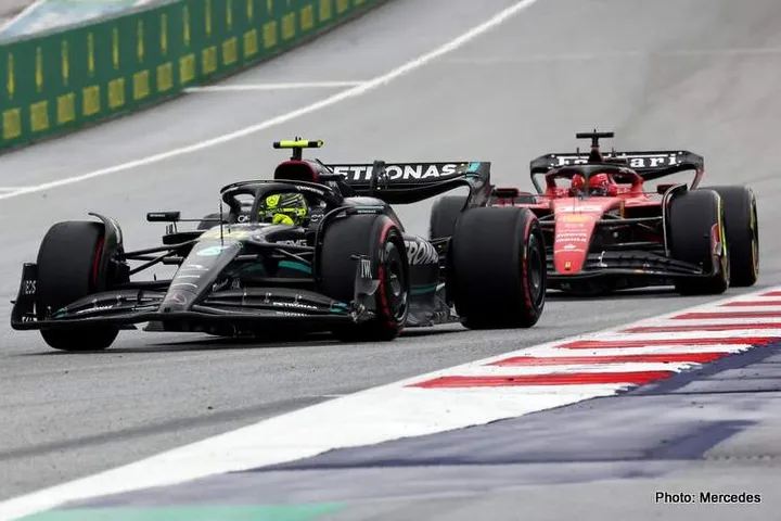 hamilton leclerc austria 2023
