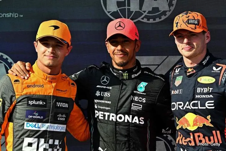 hamilton verstappen norris hungary 2023