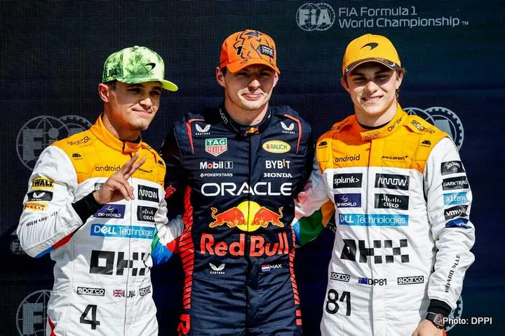 norris verstappen piastri mclaren red bull f1