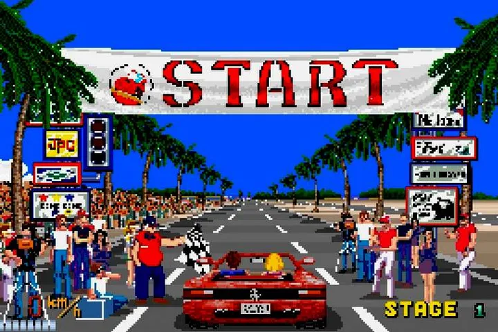 out run racing games