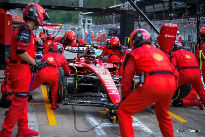 Leclerc: I want to thank Carlos, he made my life easier