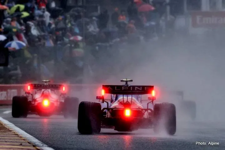 spa rain f1 russell not safe f1 belgian gp data analytics