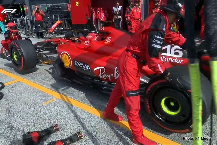 leclerc zandvoort 2023