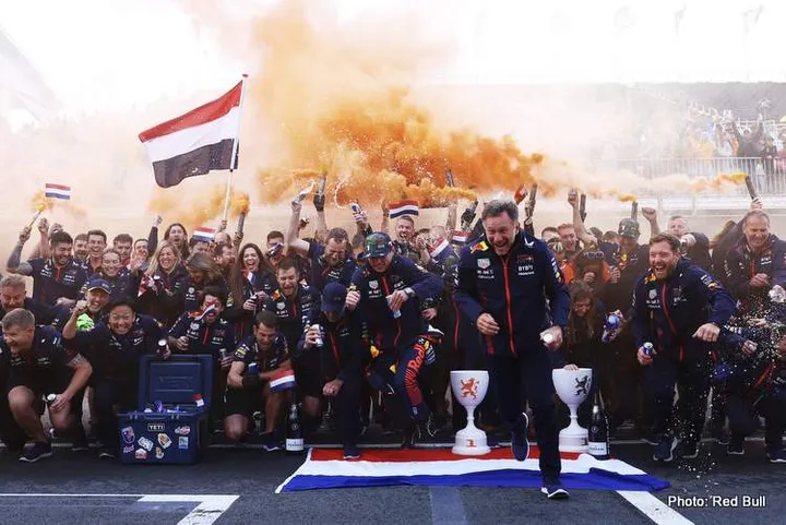 red bul team zandvoort 2023