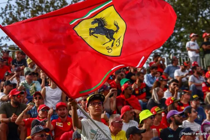 ferrari flag italian grand prix