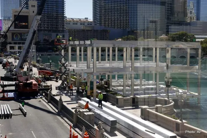 A worker on Las Vegas GP construction site dies