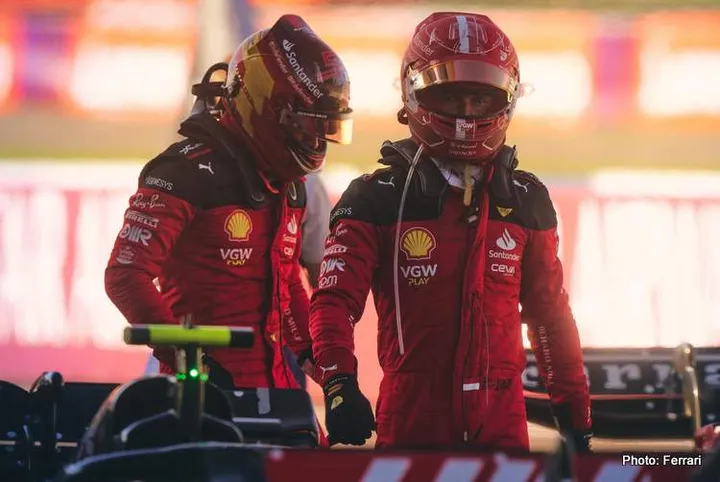 leclerc sainz suzuka 2023